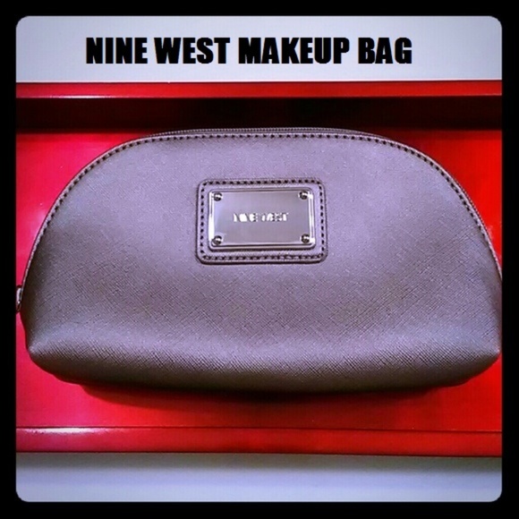Nine West Handbags - NEW Metallic Nine West Makeup Bag.